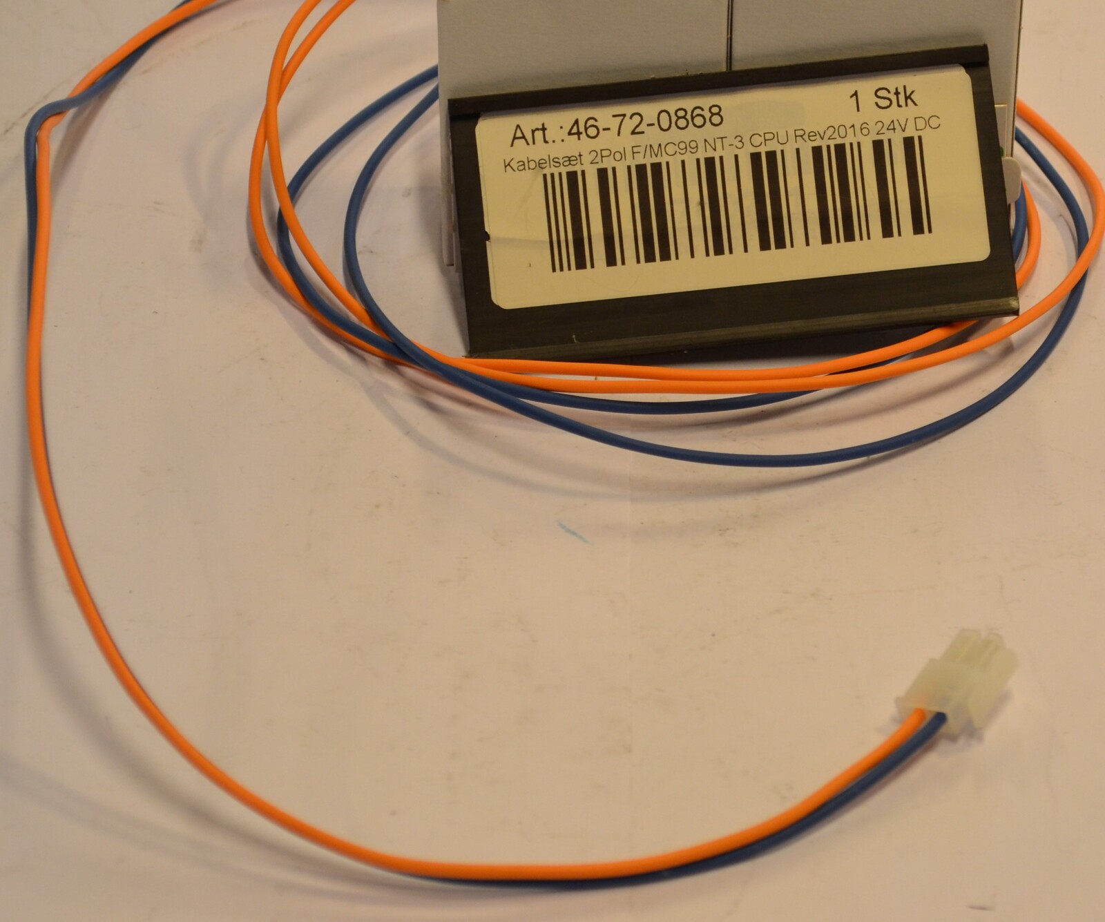 Cable Set 2Pol F/MC99 NT-3 CPU Rev2016 24V DC